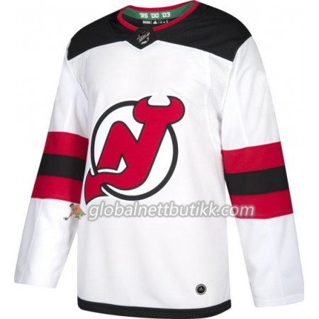 New Jersey Devils Hockeydrakt Blank Hvit Adidas Authentic - Herre